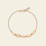 Chain bracelet with "AMORE"