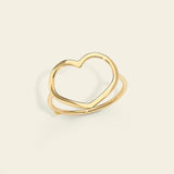 Large Heart Ring