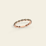 Brown Diamond Eternity Band